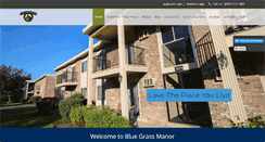 Desktop Screenshot of bluegrassapts.com