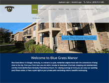 Tablet Screenshot of bluegrassapts.com